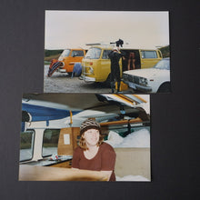 Load image into Gallery viewer, Old photo of us exploring in our kombi