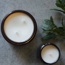 Load image into Gallery viewer, top view of wax candles