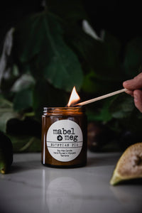 Egyptian Fig Soy Candle by mable + meg