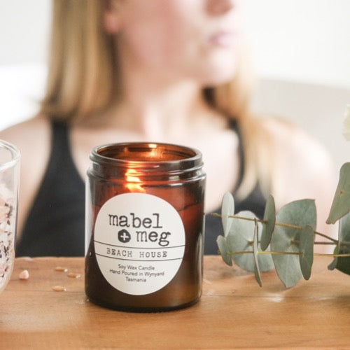 mabel + meg beach house classic candle