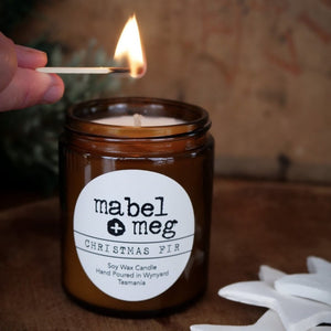 mabel + meg Christmas Fir Classic candle
